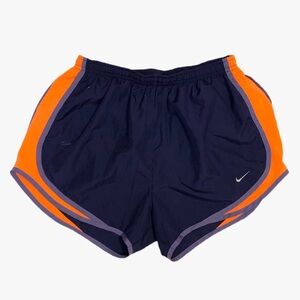 Nike DriFit Orange Purple Athletic Shorts Women’s Size Medium